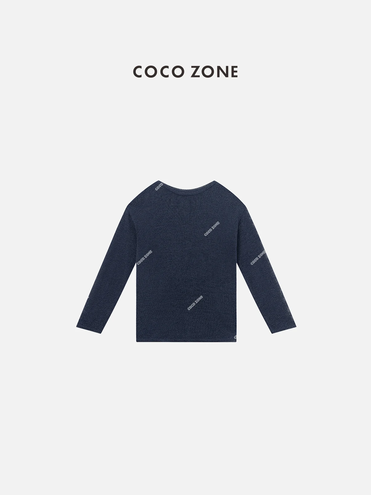 

Женский вязаный топ Zone Blueberry New Simple Fashion с длинными рукавами, ажурный, дышащий, из смесового хлопка, стандартный крой, надевается через голову