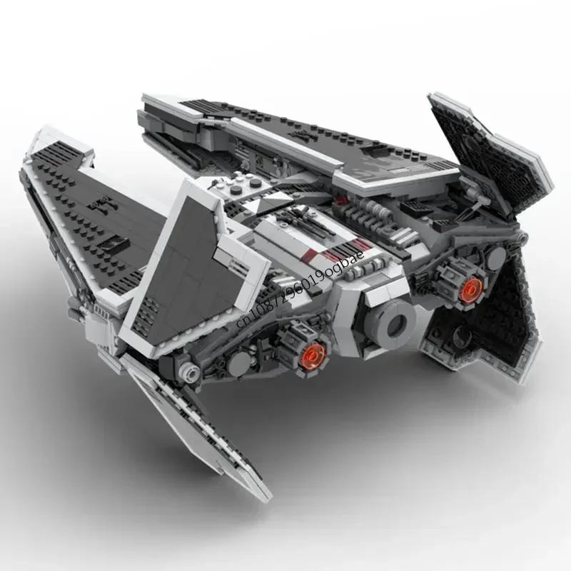 Nouveau 1656 pièces célèbre film de combat étoile Moc Fury classe Interceptor bricolage idées créatives enfant jouet anniversaire cadeau de noël Puzzle personnalisé