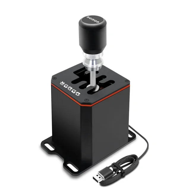 Symulator zmiany biegów USB do PC, sekwencyjna dźwignia zmiany biegów do gier wyścigowych, kompatybilna z kierownicami Logitech G29/G25/G27/G920 Thrustmaster T300RS/GT, biegów S