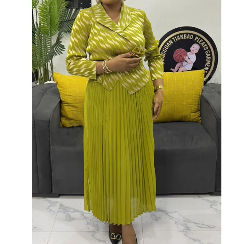 

Поддельные 2 шт., традиционные африканские платья для женщин, праздничное вечернее платье, Дашики, африканская одежда, 2025 г.