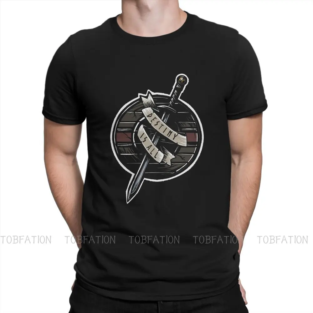 T-shirt ras du cou en coton pour homme, The Last Kingdom Destiny, Graphic Punk, 2020