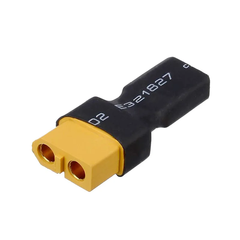 10 PCSAmass XT60 إلى XT30 ذكر موصل سالب محول الطاقة محول التوصيل ل RC الطائرة بدون طيار كوادكوبتر يبو البطارية