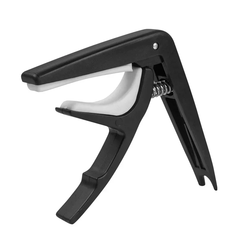 Capo de guitarra Universal ABS + Metal, llave de abrazadera de cambio rápido, accesorios de piezas de guitarra eléctrica clásica acústica, 1 unidad