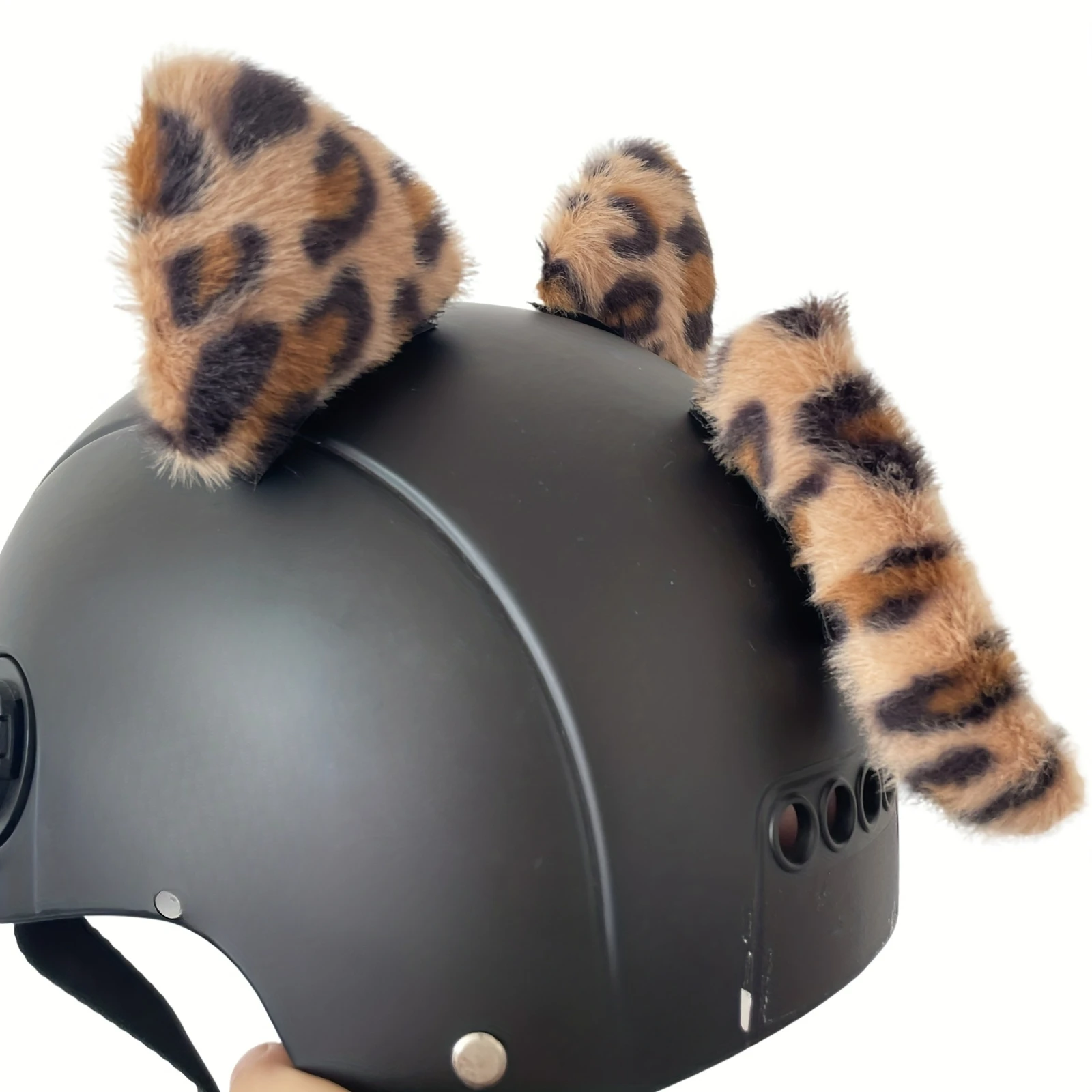 Helmet Ear Accessory 3-Piece Set (Helmet Not Included) Suitable for Motorcycles, Bicycles, and Skiing
