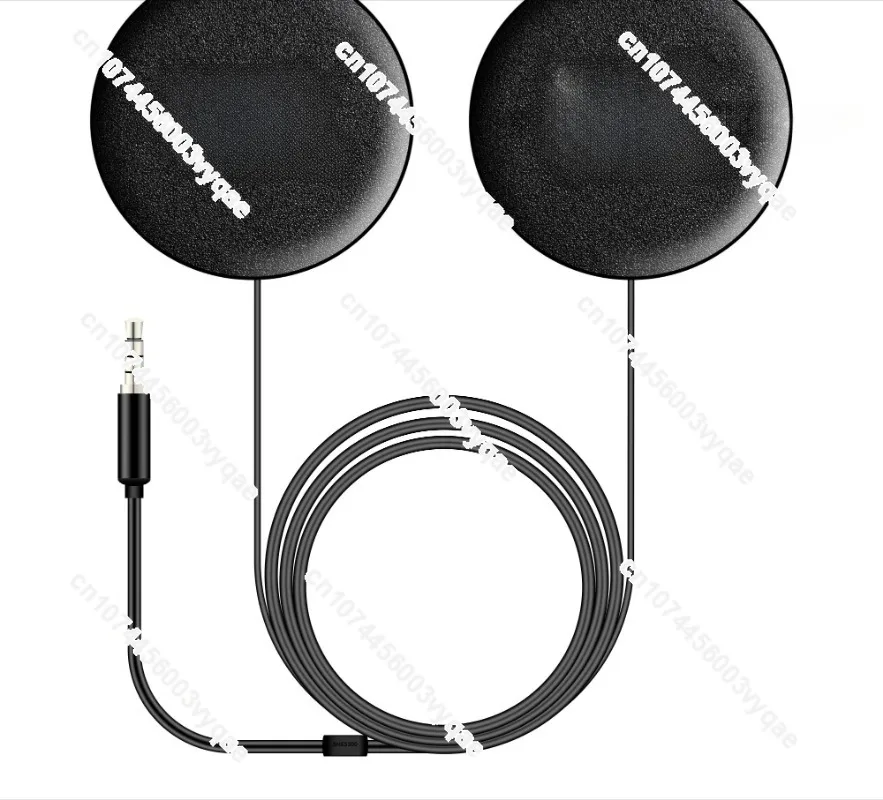 Upgraded HD Noise Reduction Headphone Unit Helmet Speaker Accessories 3.5mm Universal Interface