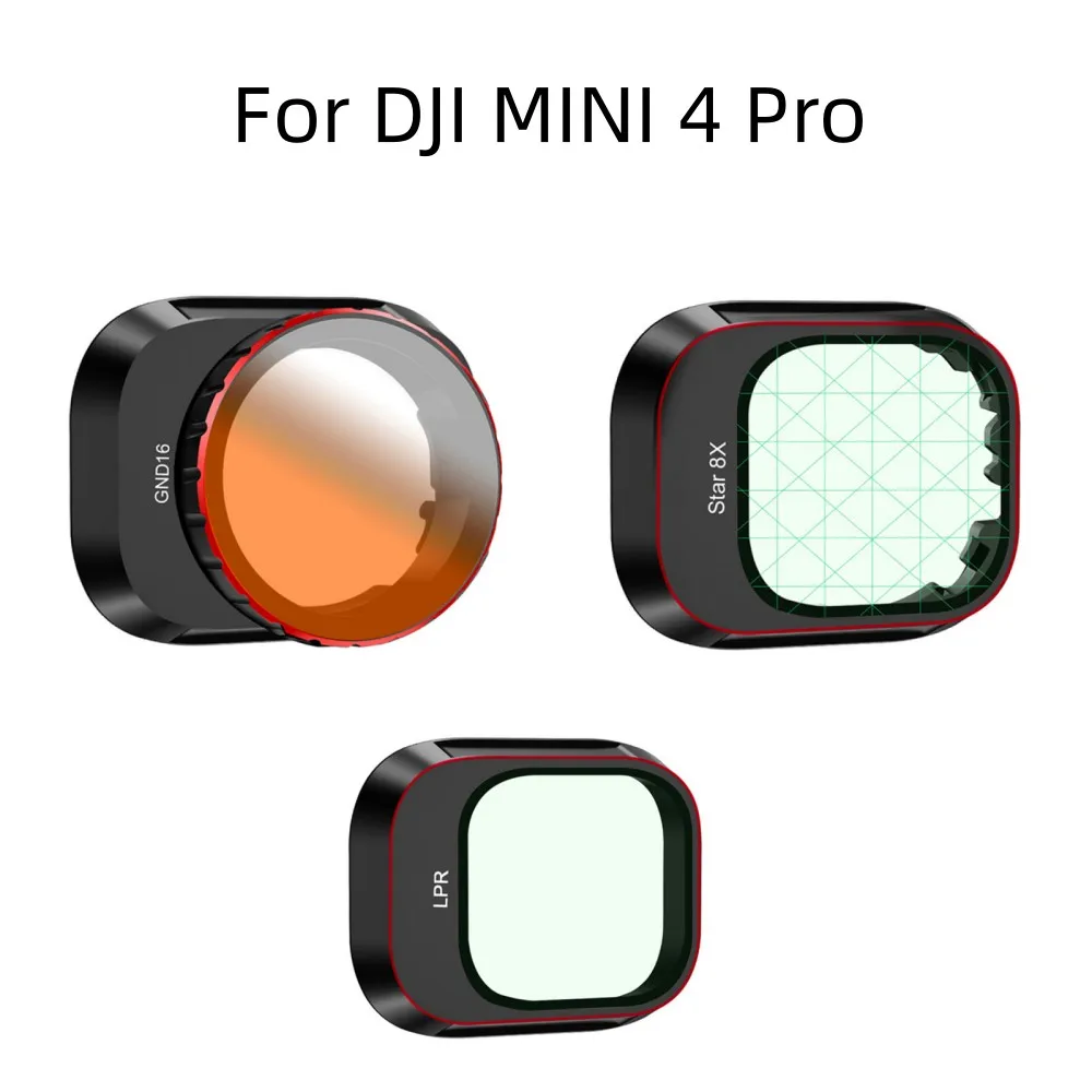 

Anti Light Damage Filter Starburst Gradient for DJI MINI 4 Pro Filter Drone Filter Accessories