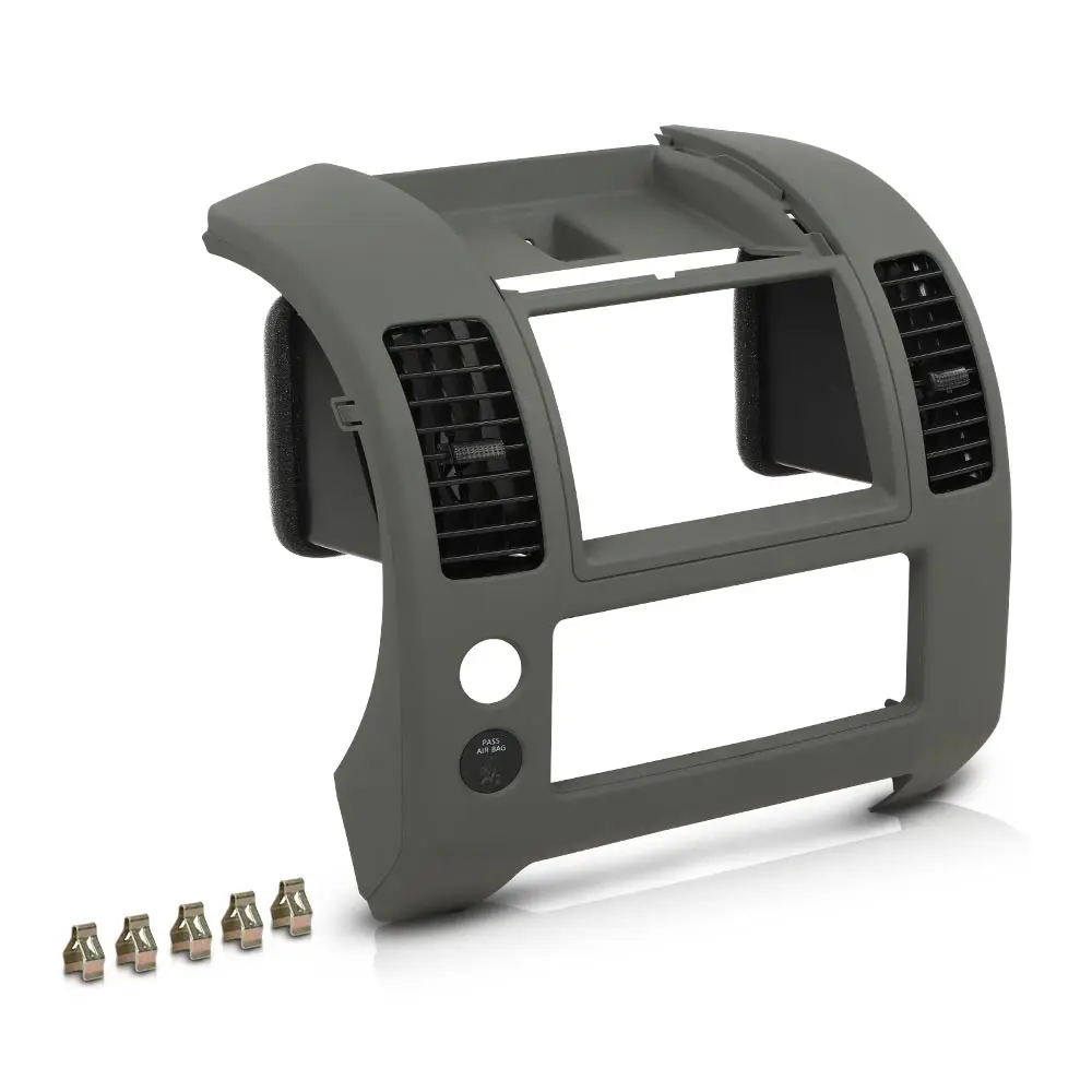 

Center Dash Console Panel Compatible with Nissan Frontier 2005-2020 68259-Zp16D, 68259Zp16D Gray