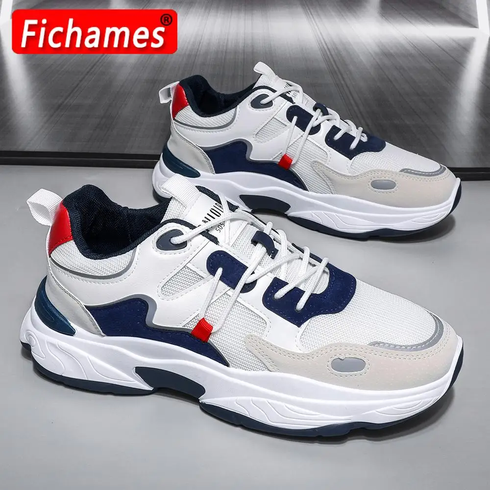 

Men's Casual Sneakers Running Shoes Wear-resistant Fashion Breathable Round Head Fashion Trend Everything Outdoor