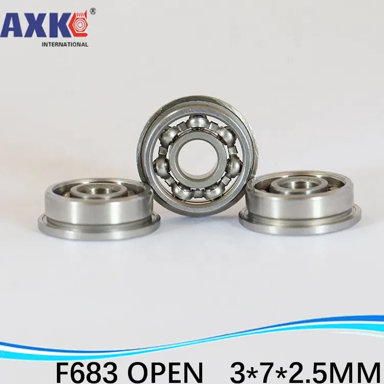 1PCS High Quality F683A FAX3 F683 ULK307 3*7*8.2*2.5*0.6 MM metric series flanged miniature deep groove ball bearing