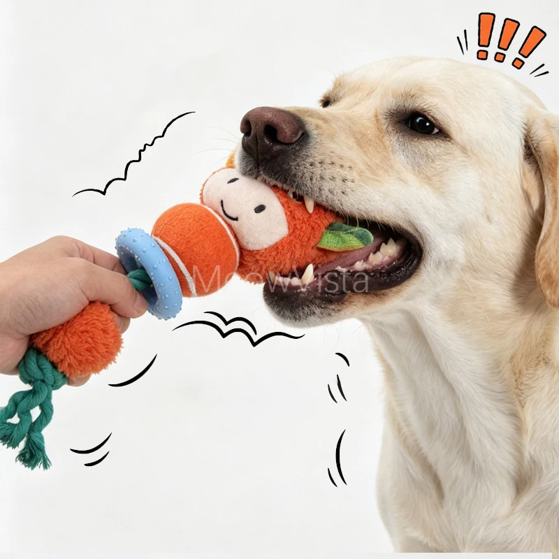 Giraffe Elephant Dog Rope Chew Toys Tennis Ball Rubber Ring Interactive Tug Teething Toy for Small Medium Dogs Puppy Accessories