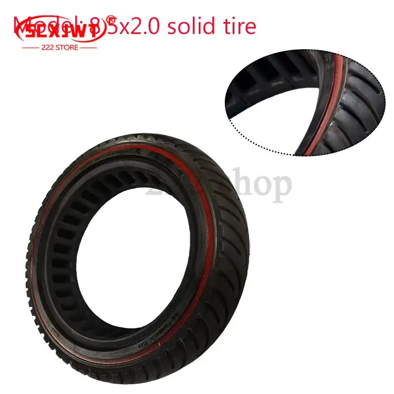8.5x2.0 non inflatable solid tire, suitable for electric scooter tires