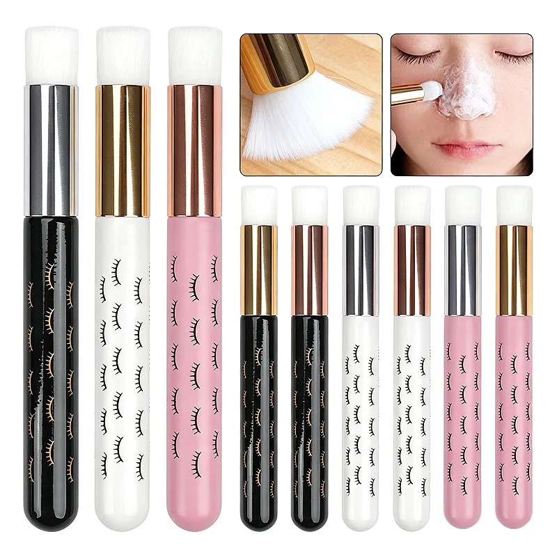 New 5/10pcs Brushes for Washing Eyelashes Lash Shampoo Brush Off Nose Pore Blackhead Remover Makeup Tool JJMGJ07
