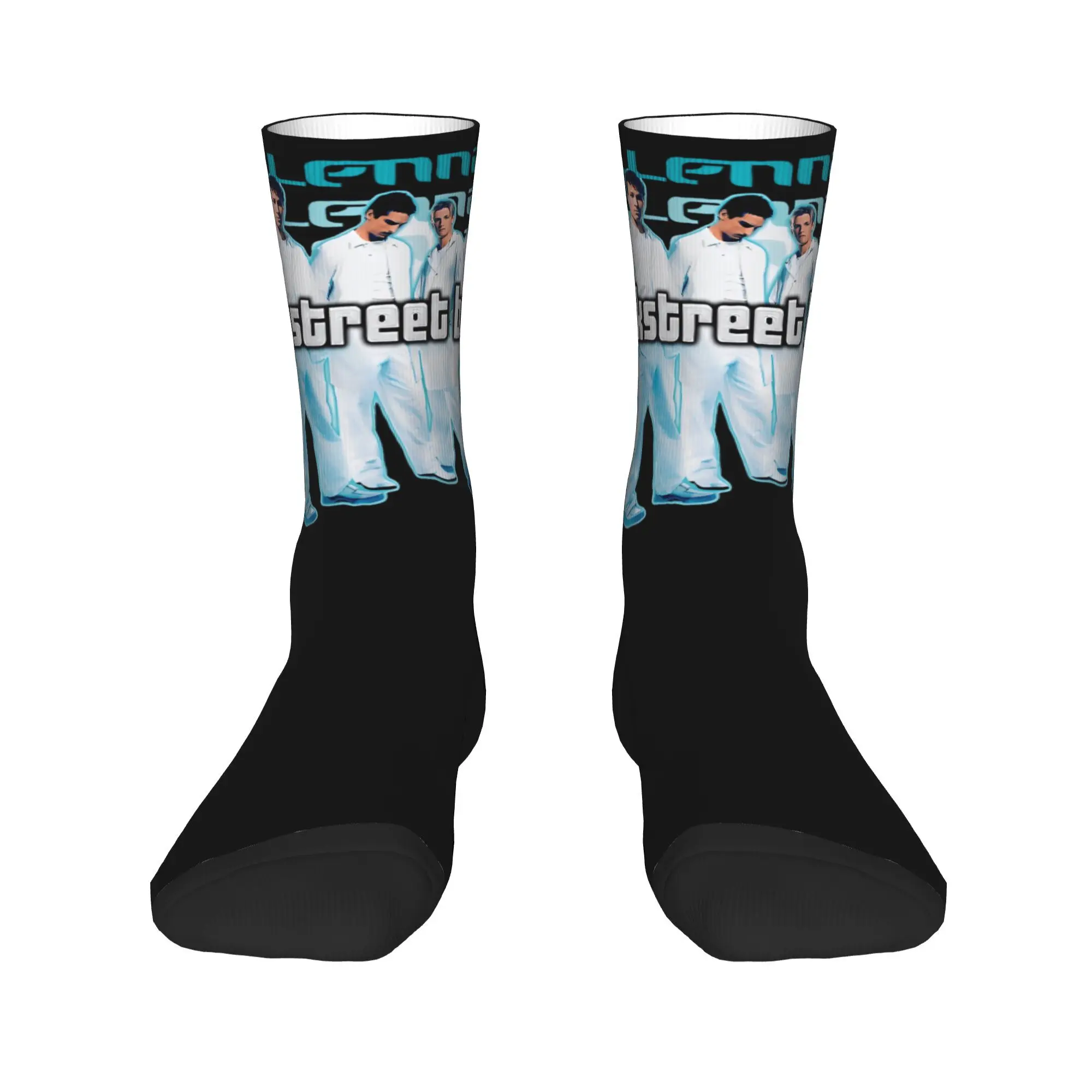 Backstreets Boy Stockings Band Vintage Socks Men Breathable Socks Winter Skateboard Graphic Anti-Slip Socks Birthday Present