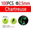 100pcs 2.5mm Char