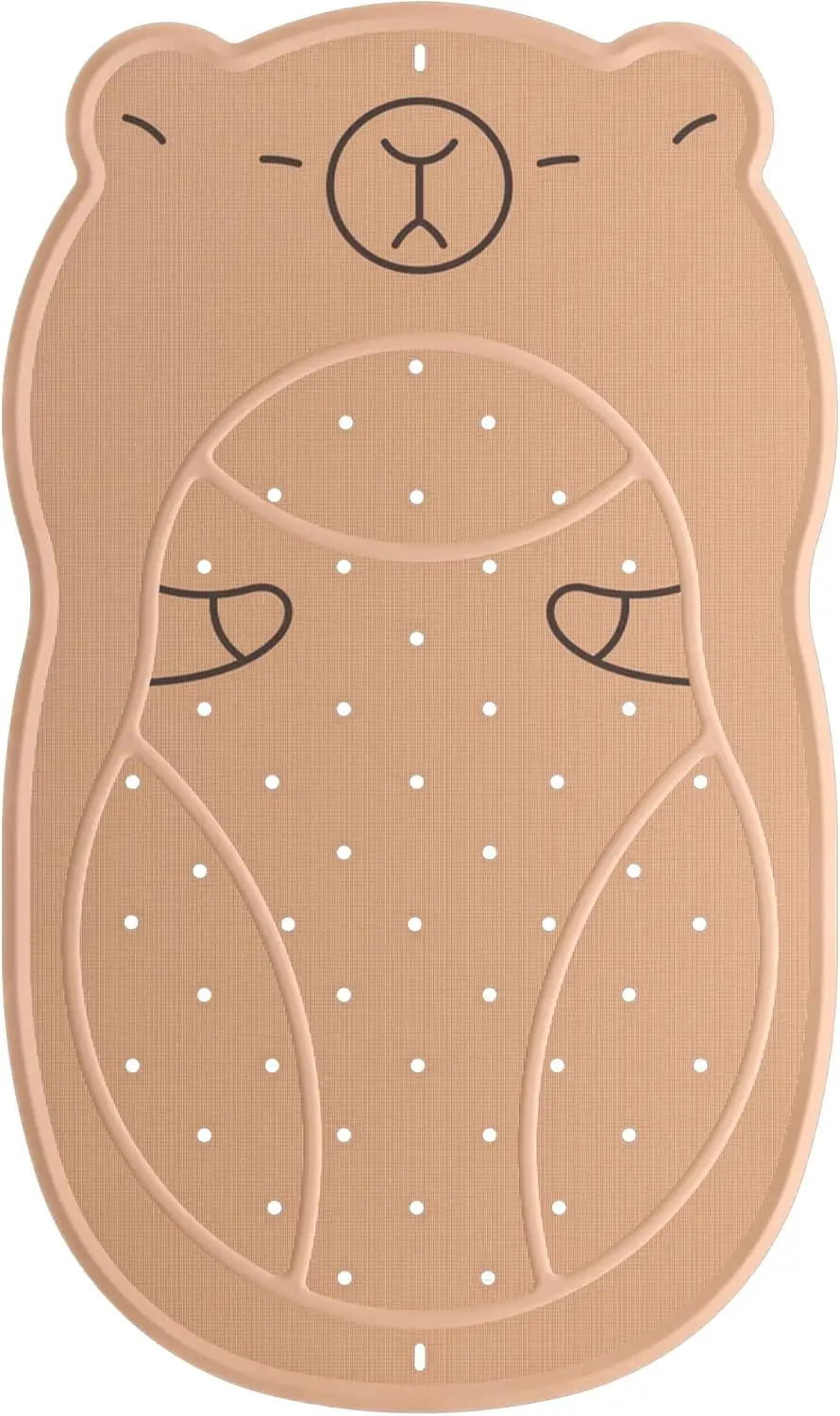 

Non Slip Kids Bathtub Mat, Washable Anti Slip Tub Surface, Soft Rubber Shower Mat for Toddlers, Waterproof Bathtub Essentials