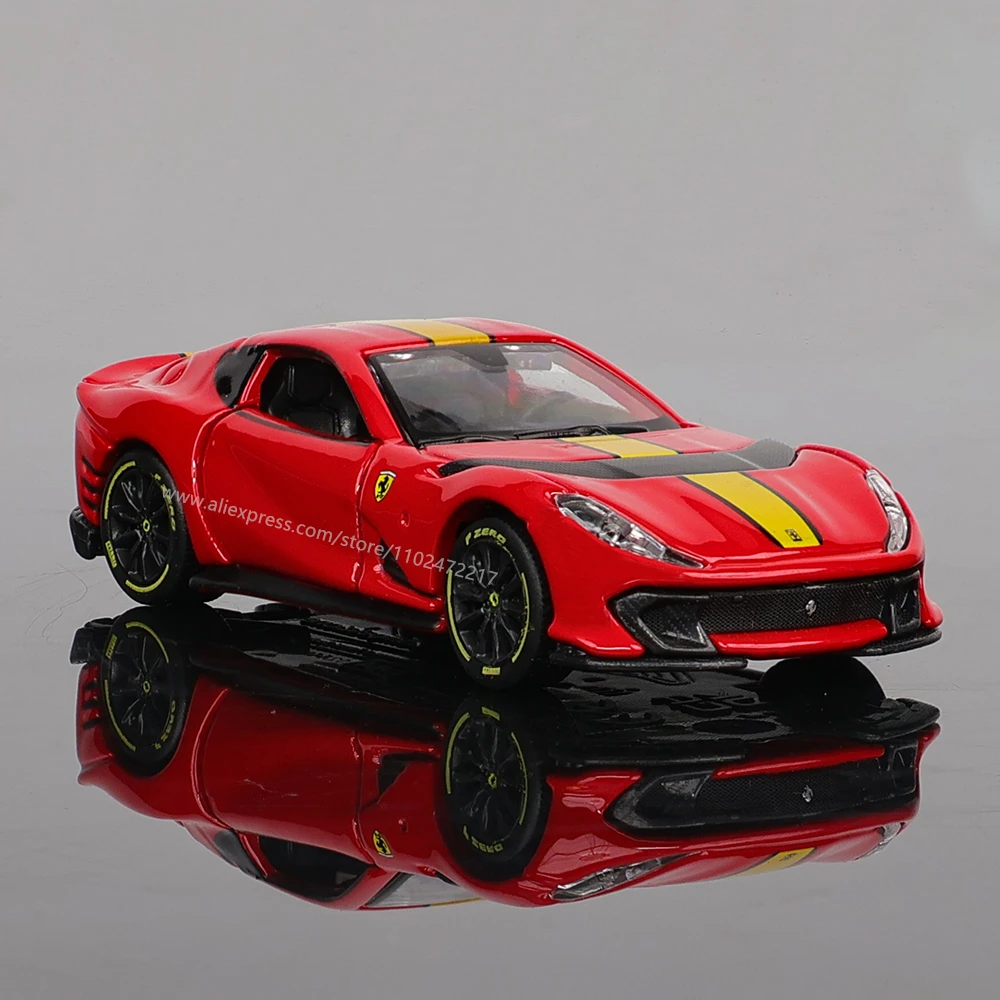 Bburago Ferrari 812 COMPETIZIONE series Multiple styles high precision model Car Model Collection Kids Xmas Gift Toys for Boys