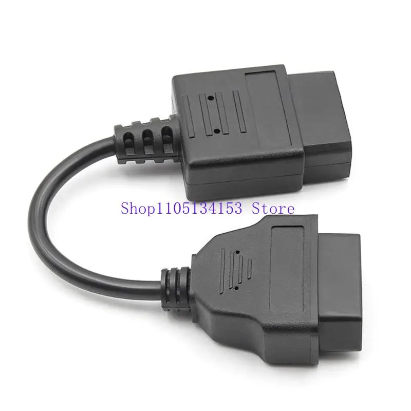 hg89 9 Pin OBD2 Cable Adapter for Car Ensures Long Terms Use & Reliable Connection Easy Car Diagnostics Quick Fault Detection