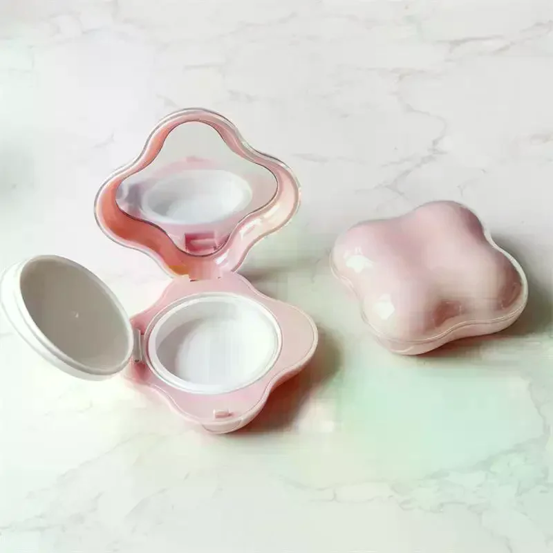 15 جرام صندوق وسادة فليب فارغ صندوق البودرة المحمولة حقيبة مستحضرات التجميل BB كريم/الأساس/حاوية أحمر الخدود مع مرآة #3