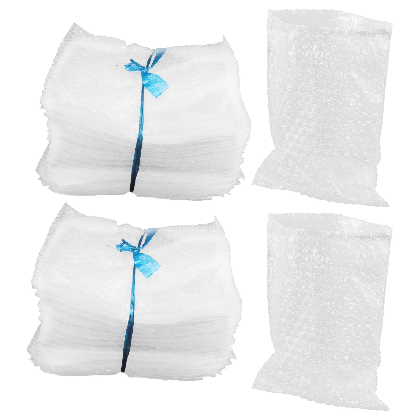 100 PCS Bag Packing Simple Pouches Filling Package Self Seal Pe New Material