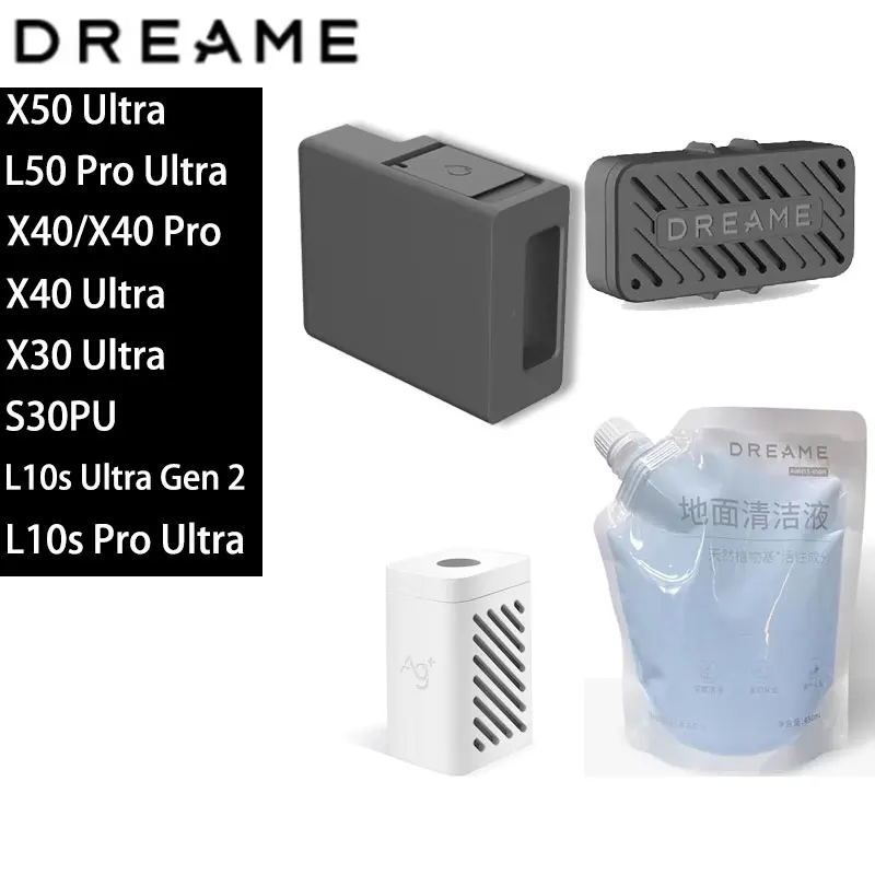 Dreame X50 Ultra/ L50 Pro Ultra/X40 Pro/X40 Ultra automatically adds cleaning liquid module  deodorization module silver ion