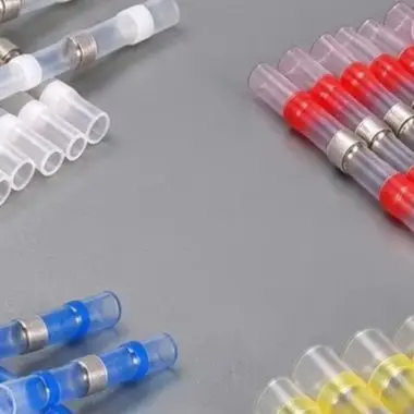 Solder Seal Heat Shrink Butt Connectors 500Pcs Featuring Shrink Performance and Solder Bonding for Stable Electrical Splices