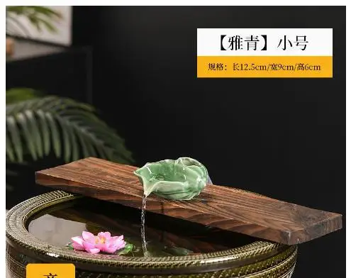 

Aquarium Landscaping Ceramic Jar Fountain Decor Pot Garden Fountains Decoration Ornaments