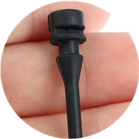 【F】20Pcs Screw Rivet Rubber PC Fan Noise Absorbtion Fans Vibration Silicone Screws flexible Design