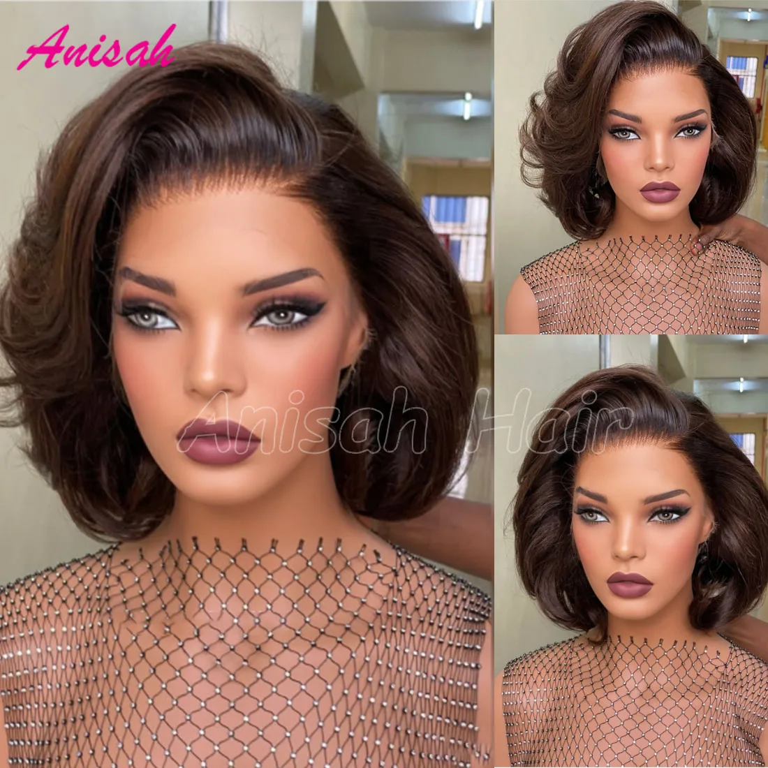 

Короткие парики боб из натуральных волос, предварительно сорванные, прозрачные, фронтальные парики из натуральных волос, стрижка пикси, парики из человеческих волос для чернокожих женщин ﻿