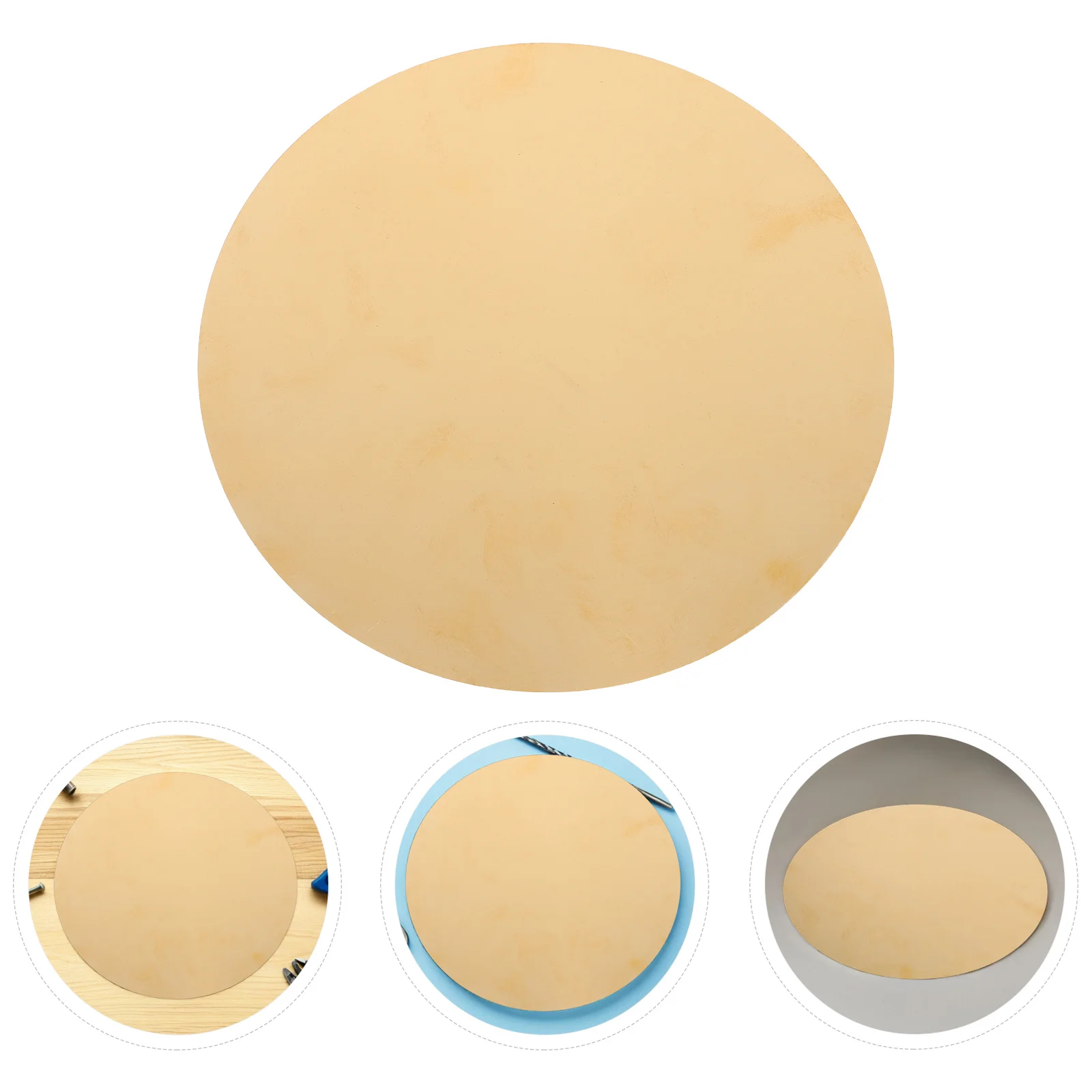 

Blank Brass Circle Disc Round Plate 7.86x0.20in for Stamping Engraving DIY Brass Sheet Craft Repair Electronic Assembly