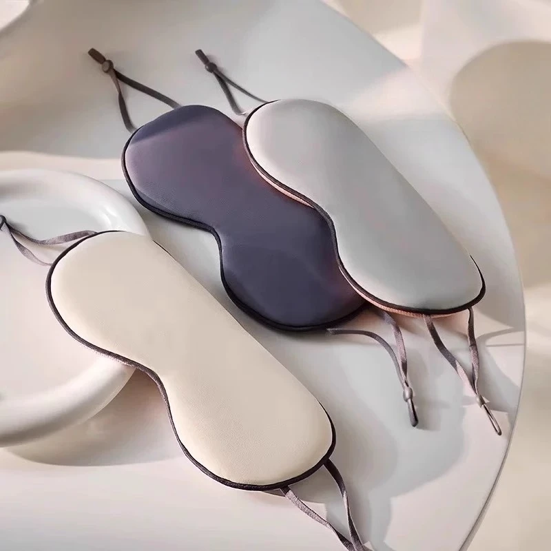 Double-sided Cool and Warm Dual-use Breathable Ice Silk Summer Eye Mask Blocks Light Without Pressing The Eyes Protects Sleep