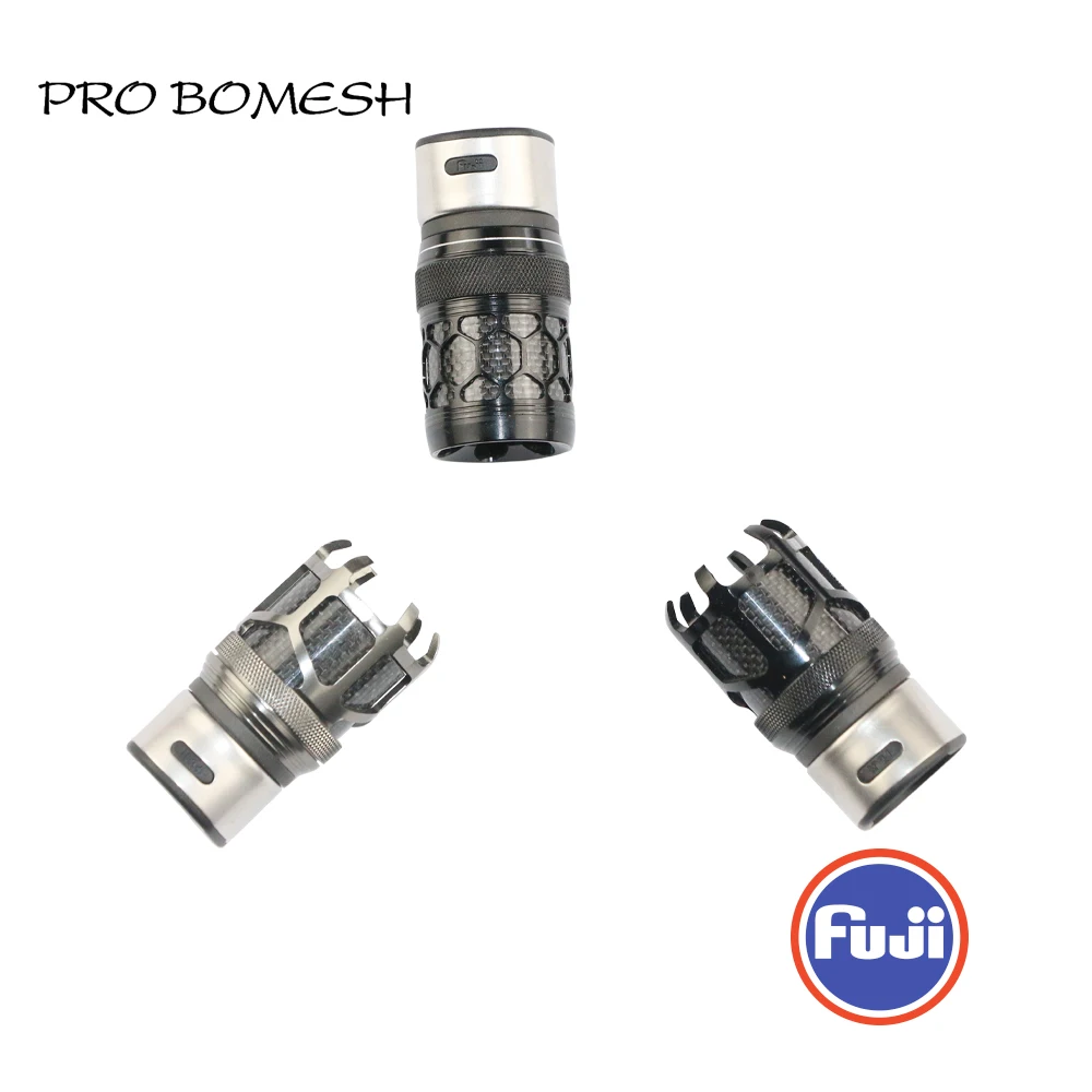 Pro Bomesh 1 Set Fuji KDPS16 Aluminum Locking Nutt Fishing Reel Seat Decorative Trim Part DIY Fishing Rod Component Accessory