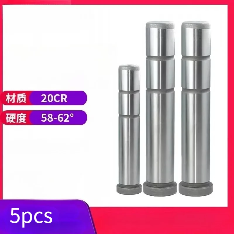 5Pcs For GPA Mold Parts Straight Guide Pillars Stamping Die Accessories Guide Pins 20Cr Guide Posts