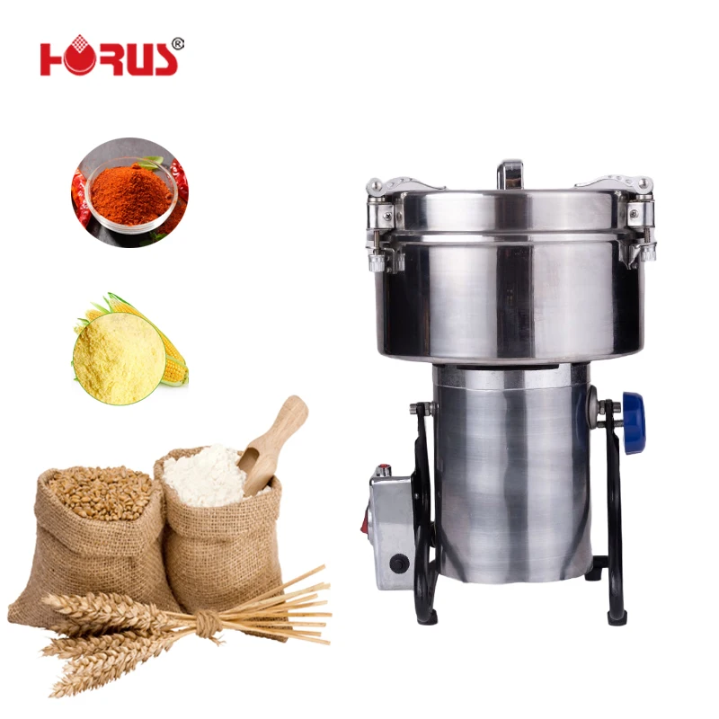HR-50B Multifunctional Electric Dry Grinder Mill Industrial High Speed Spices Grinder Machine For Commercial Use