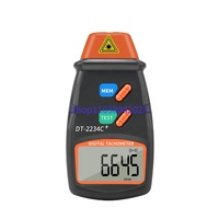 New DT-2234C+ Non-contact LCD Digital Laser Photo Tachometer Pocket Photoelectric Speed Meter Tester 2.5-99,999 RPM