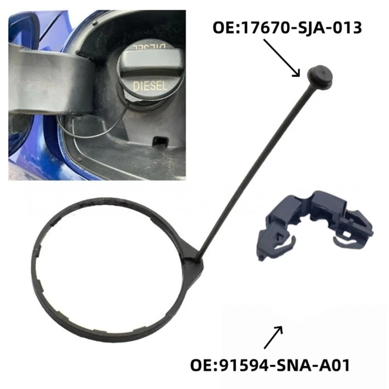 Engineered Oil Filler Cap With Reinforced Seal ABS Construction For Select Engines 91594SNAA01 17671SJA003