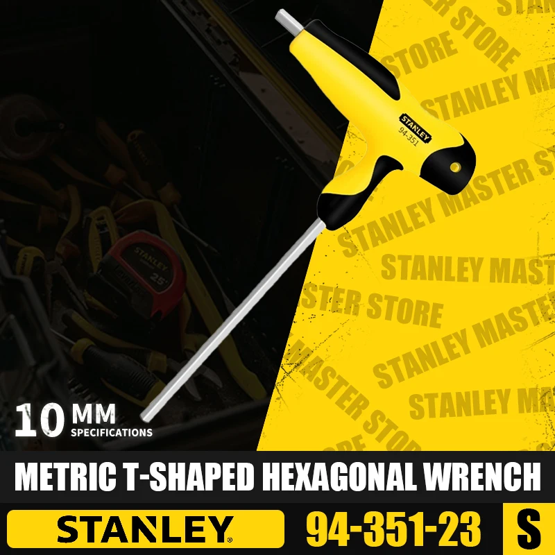 STANLEY 94-343-23/94-344-23/94-345-23/94-346-23/94-347-23/94-348-23/94-349-23 Metric T-Shaped Hexagonal Wrench Hand Tools