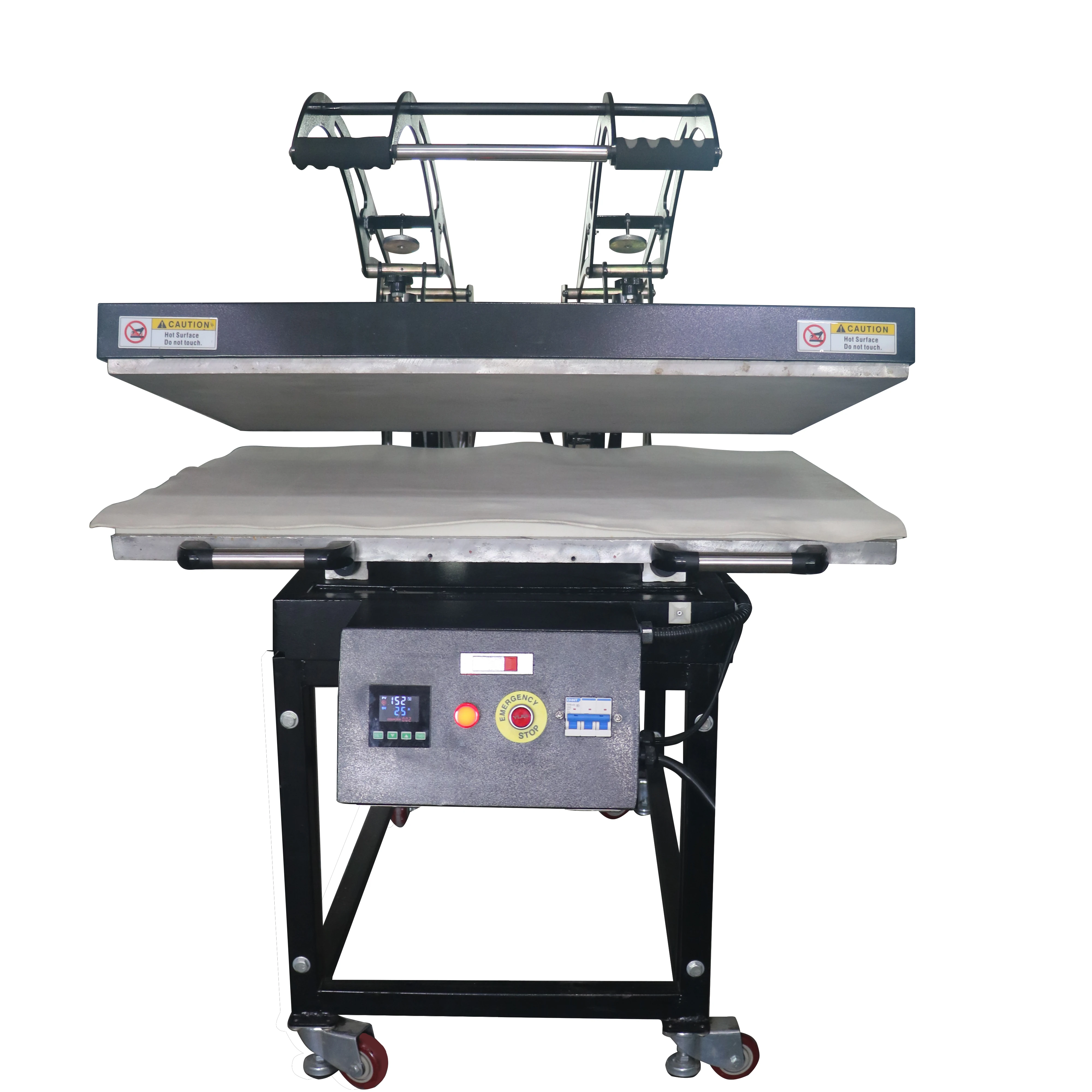 

Manual Large Heat Press Machine 80x100cm (31x39") Flatbed Printer For Garment Use New 220V/380V