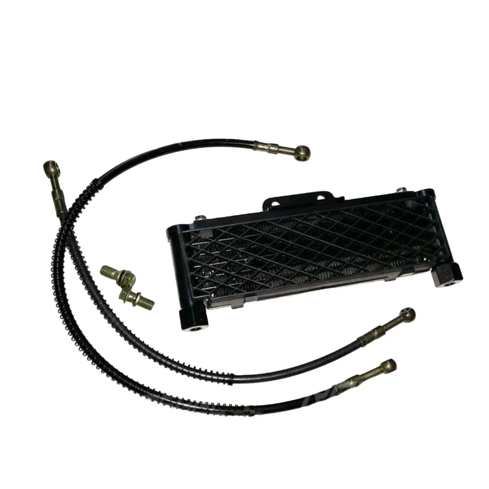 717HotPit Система масляного охлаждения велосипеда для грязи для мотоцикла Yx140 Yx150 Yx160 Масляный радиатор из сплава с кабелями и комплектами крепежа для S 717HotPit Система масляного охлаждения велосипеда для грязи для мотоцикла Yx140 Yx150 Yx160 Масляный радиатор из сплава с кабелями и комплектами крепежа для S