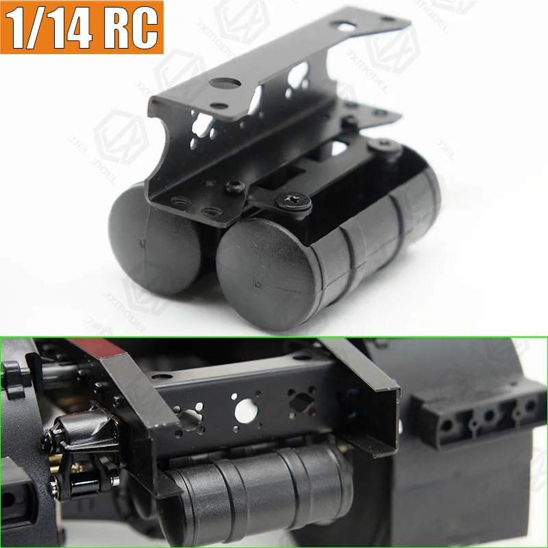 JXmodel Plastic Simulation Gas Cylinder Accessories for 1/14 Tamiya RC Truck MAN F2000 Car DIY Parts