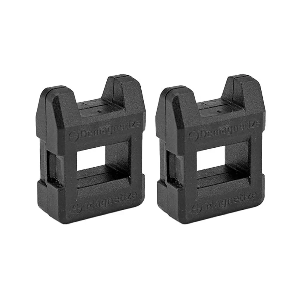 Demagnetizer 2 In 1 Screwdriver Magnetic Versatile Tool for Magnetizing and Demagnetizing Screwdriver Bits 2pcs