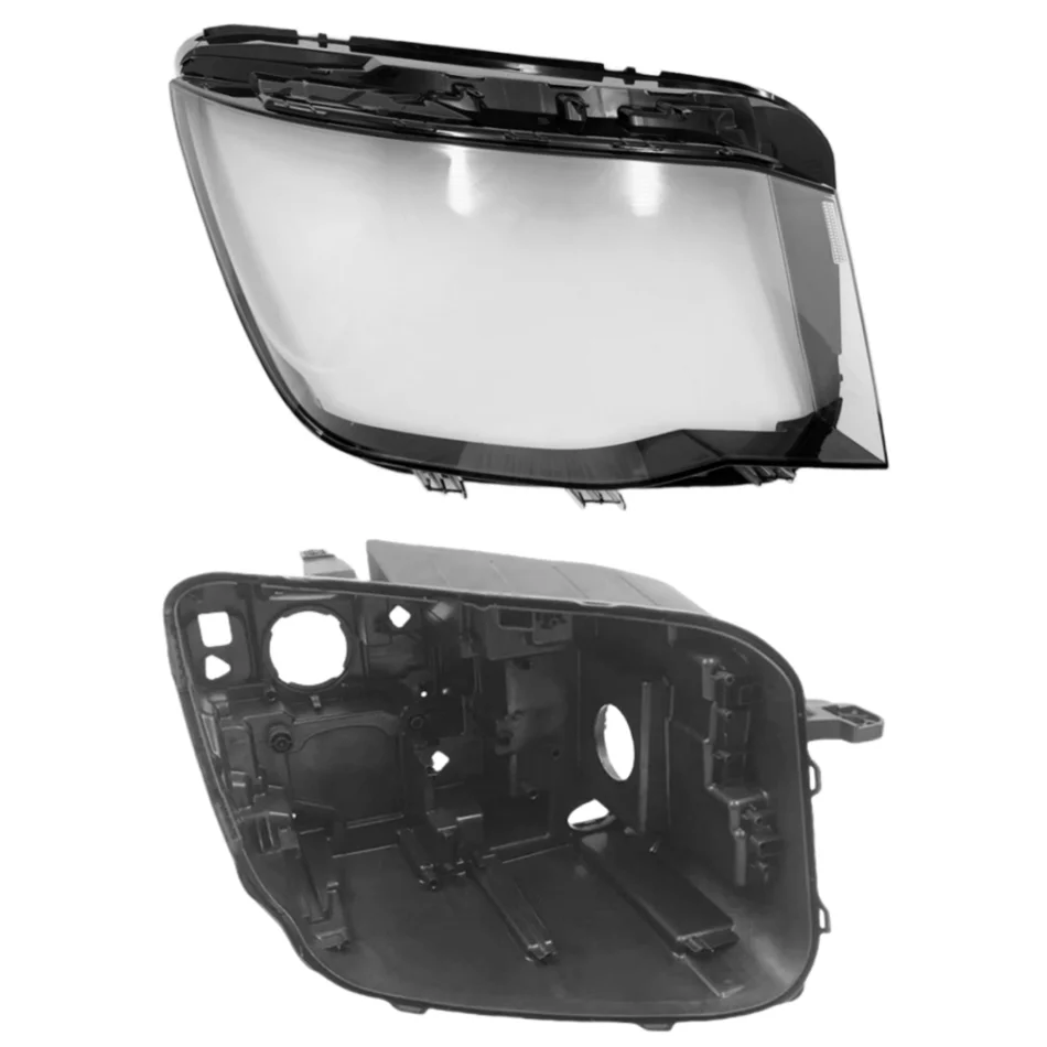 

Для Volkswagen VW Teramont 2021 2022, автомобильные аксессуары, цоколь, корпус фары, аксессуары для фар, стекло лампы