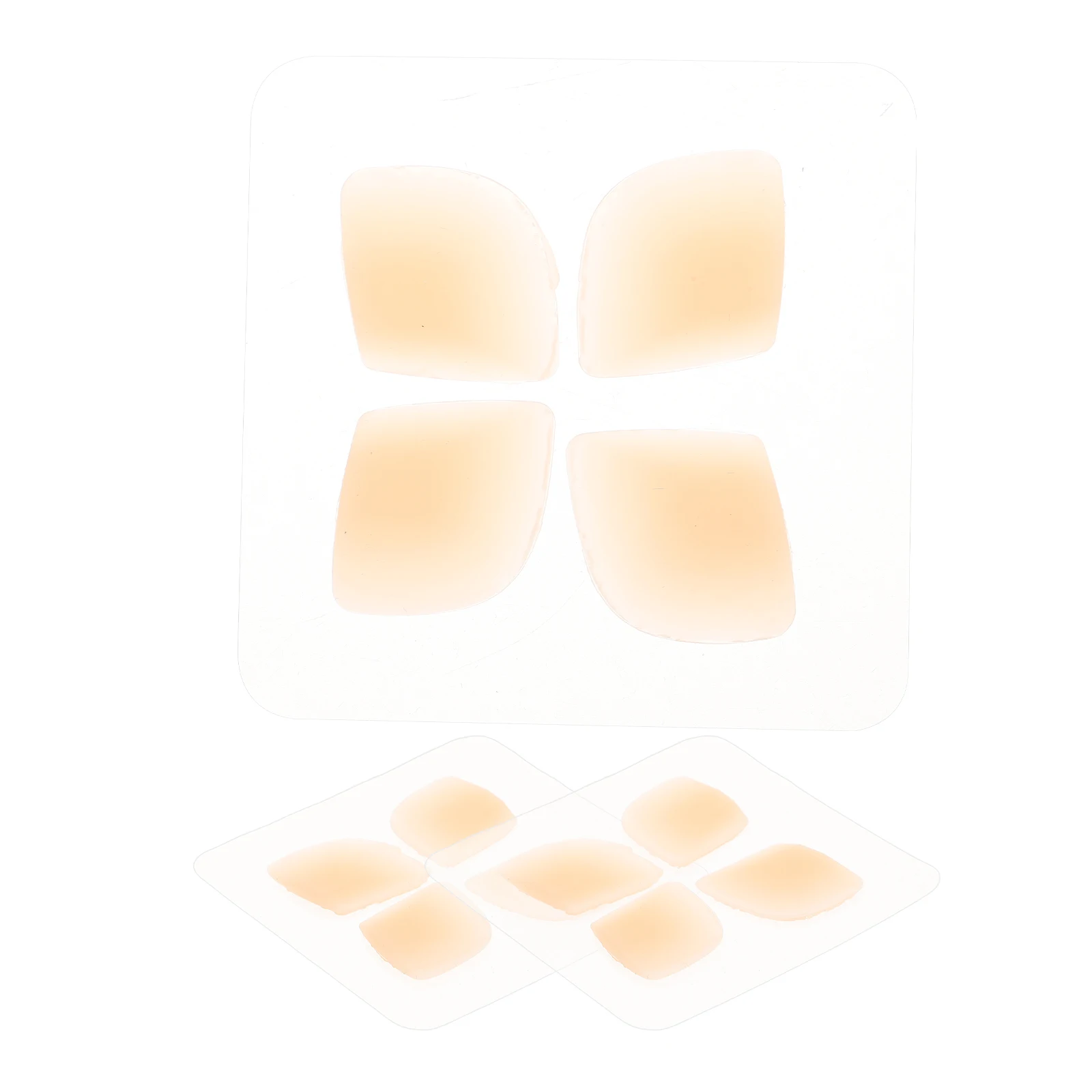 

12pcs Silicone Shaping Stickers Invisible Transparent For V-Shaped Face Ear Lift Patches Comfortable Support Earring
