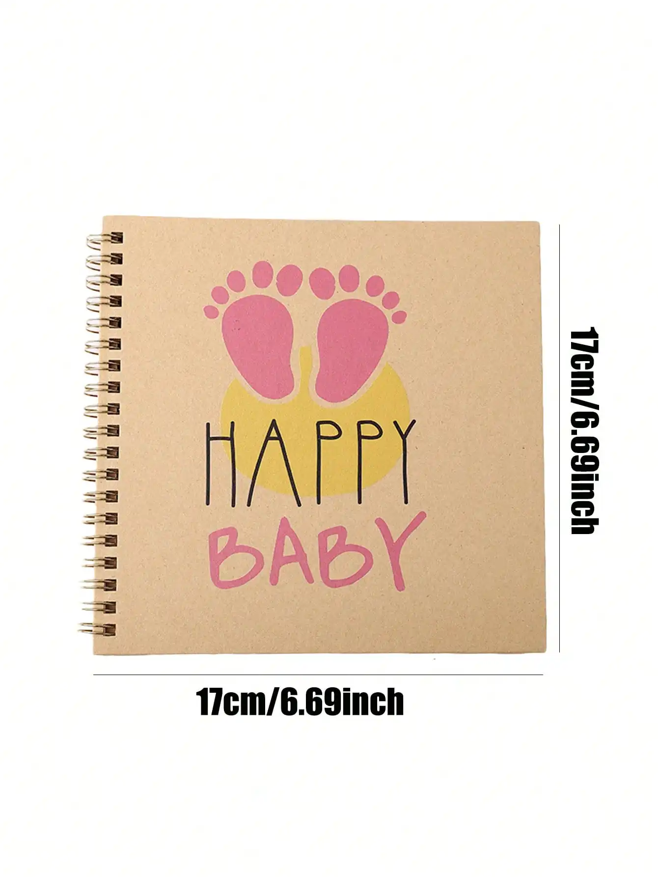 1/4-Pack Unisex Baby Growth Memory Booklets from Pregnancy to 5 Years Documenting Child Development And Photos Neutral Newborn
