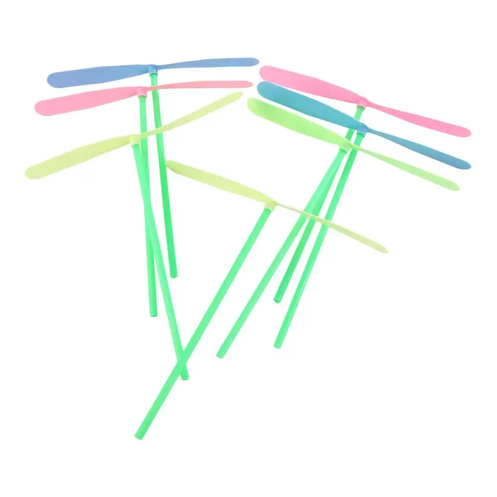 Classic Traditional Pressure Resistant Plastic Dragonfly Mini  Copt Helicopter Dragonfly Propeller Outdoor Game Set