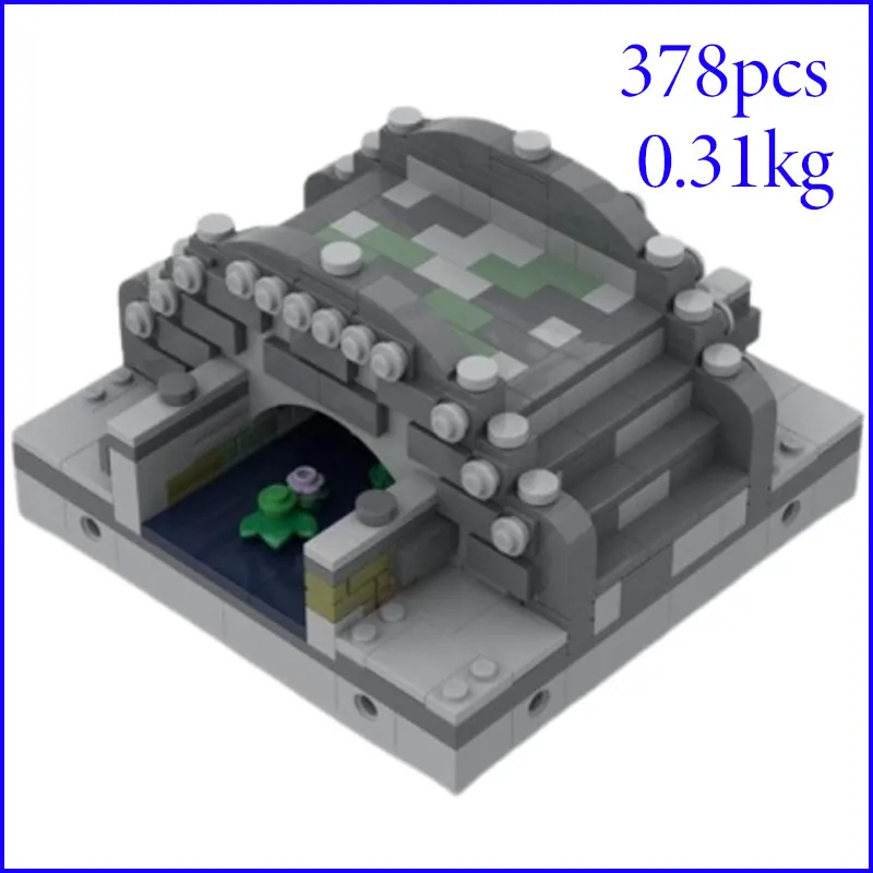 بقعة MOC-81214 85846 62616 وغيرها من المباني في العصور الوسطى لتقوم بها بنفسك جزيئات صغيرة تجميعها اللبنات لعبة تعليمية نموذج هدية #5