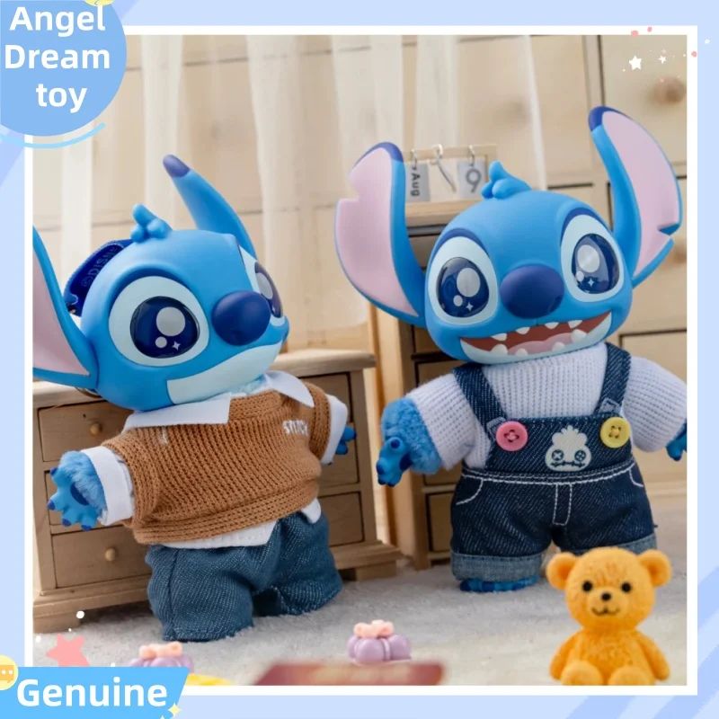 

New Genuine Stock Stitch Dress Up Show Series Blind Box Cute Vinyl Doll Bag Pendant Decoration Trendy Toy Girl Birthday Gift