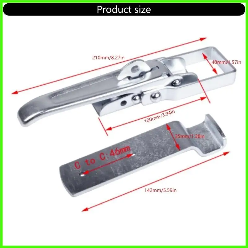 예비 부품 유틸리티 트레일러 게이트 래치 헤비듀티 범용 리프트 게이트 래치