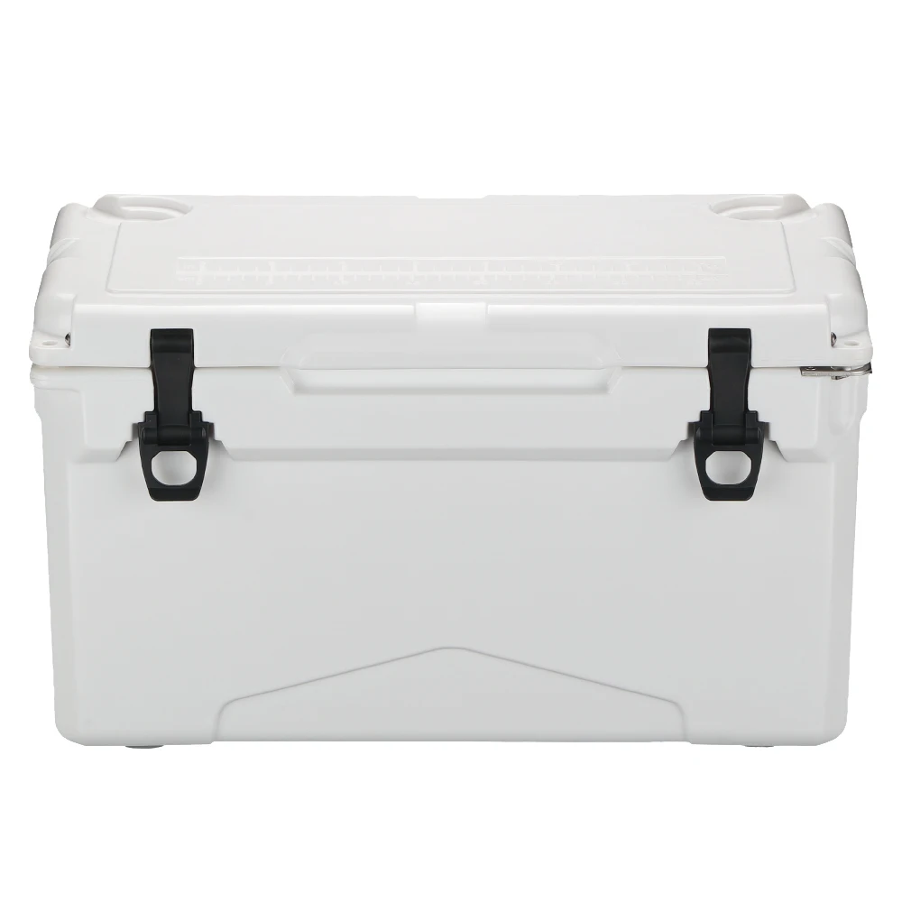 

30QT Hot Sale Portable Rotomolded Camping Cooler Insulated Car Fridge with Thermal Features Square Cooler Box for Food Storage