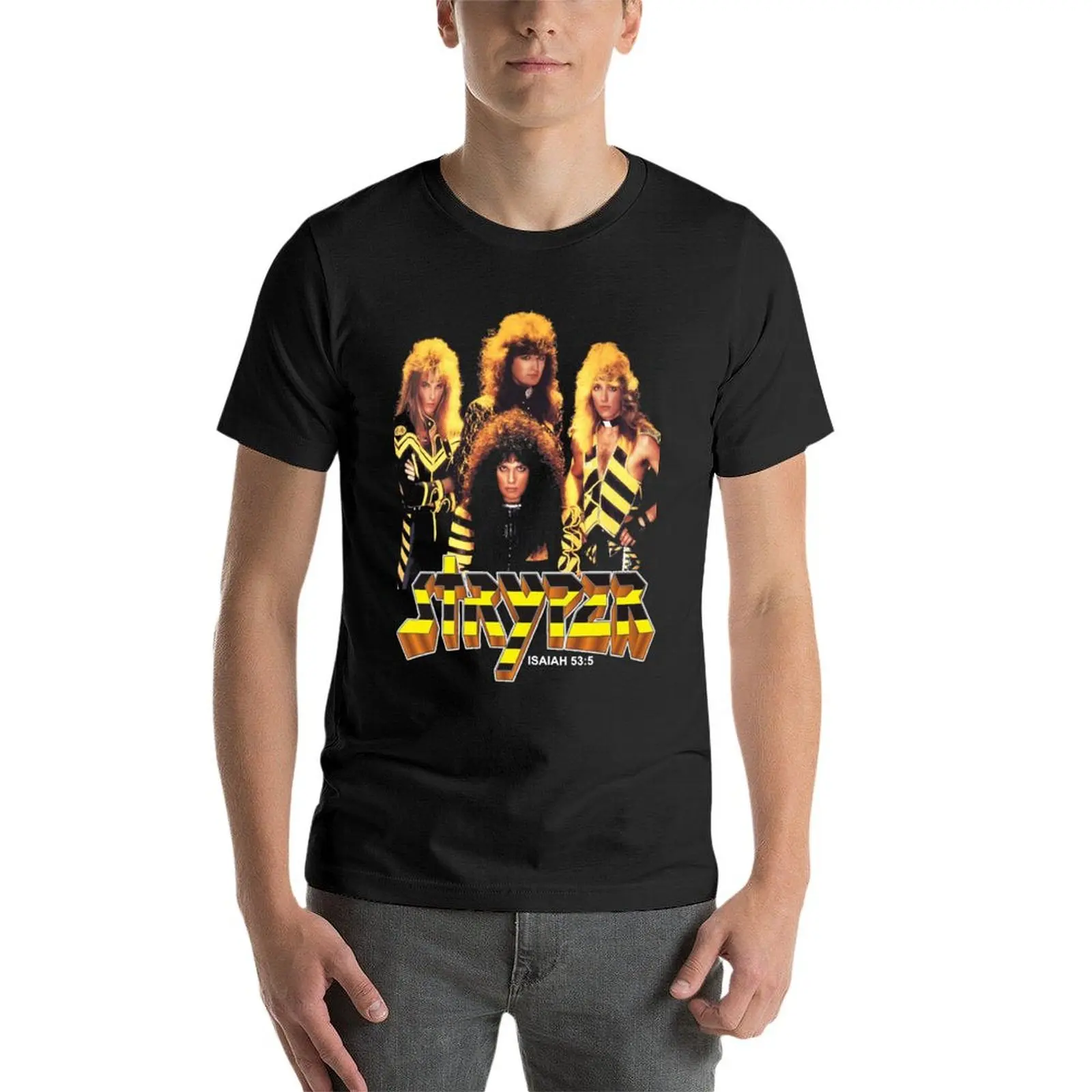 Stryper Christians Heavys Metals T-Shirt sweat graphics heavyweights quick-drying men clothing