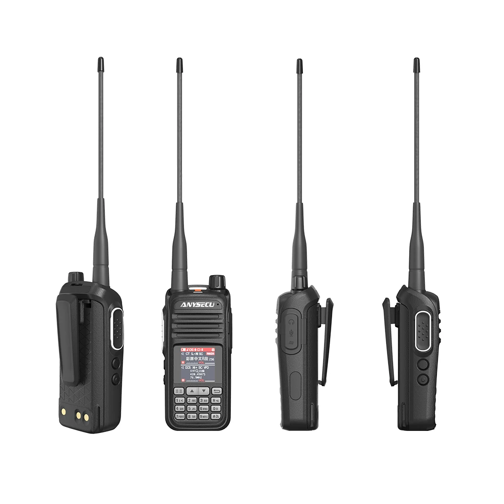 ANYSECU UV-A37 Air Band 108-520MHz Full Band Walkie Talkie Wireless Copy Frequency 256CH Amateur Scanner Marine Ham 2-Way Radio